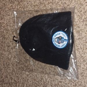 Pepsi Mic Drop Built In Bluetooth Headset Beanie New Sealed